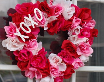 Valentine's Day Heart Wreath