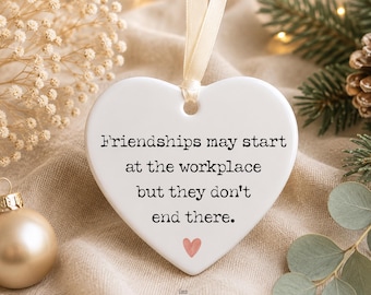 Gift for colleague, Work friendship keepsake, gift for work Bestie, gift for work friend, colleague gifts, colleague quote gift