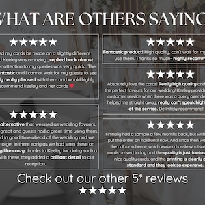 Guest Who? | Wedding Table Games, Wedding Games, Reception Games, Bundle, Wedding Bingo | Trivia Quiz | Advice for Newly Weds image 5