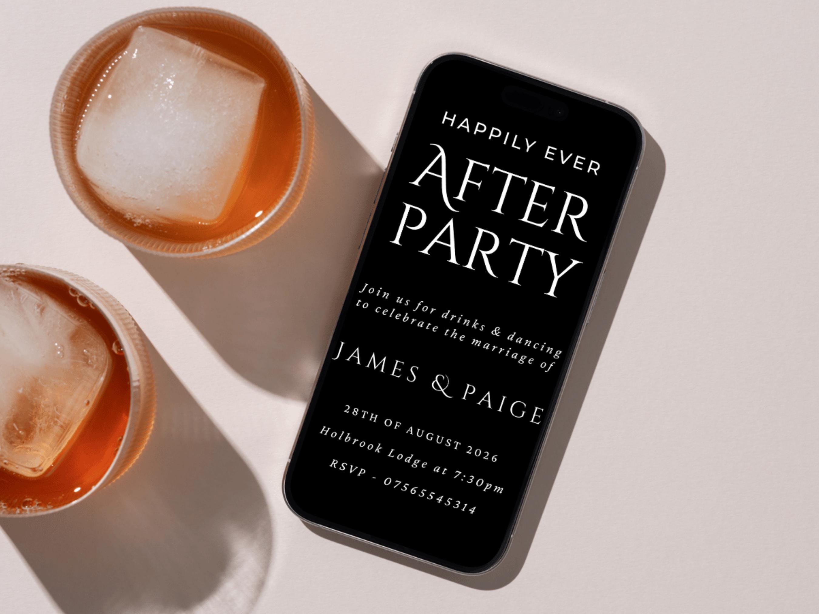 TYM Partytüten 'Happy Ever After' – 5 Stück, 12,7x17,8 Cm, Aus Baumwolle Mit Kordelzug, Für Hochzeiten & Junggesellinnenabschiede