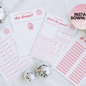 Hen Do Party Game // Hen Do, Bridal Shower Games, In My Bride Era | A6 printed / mr and mrs / Hen Do Bingo / Memories / Quiz