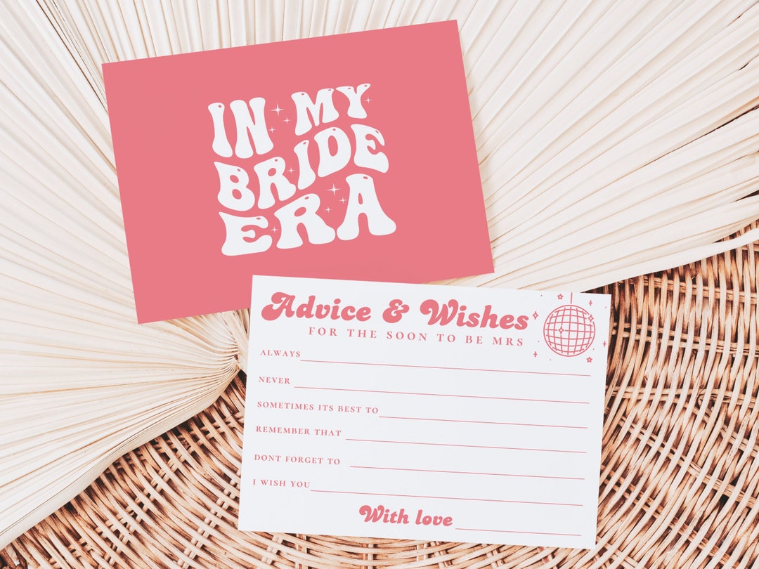 Hen Party Games, Advice to Bride, Hen Do, Bridal Shower Games, in My ...