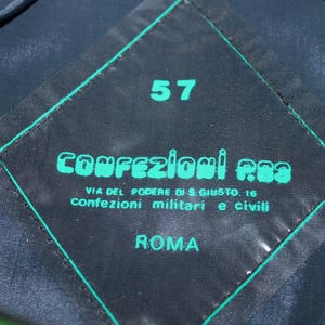 Berretto militare italiano con fregio ad aquila – anni ’70/’80 – taglia 57 画像 14