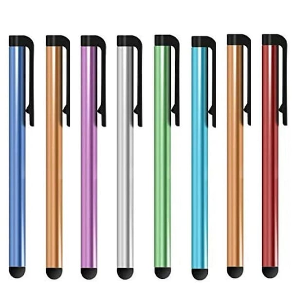 12 Pcs Colorful Stylus Touchscreen Pen for Android Ipad Iphone Tablet PC. Great for gifts. Valentine Gift