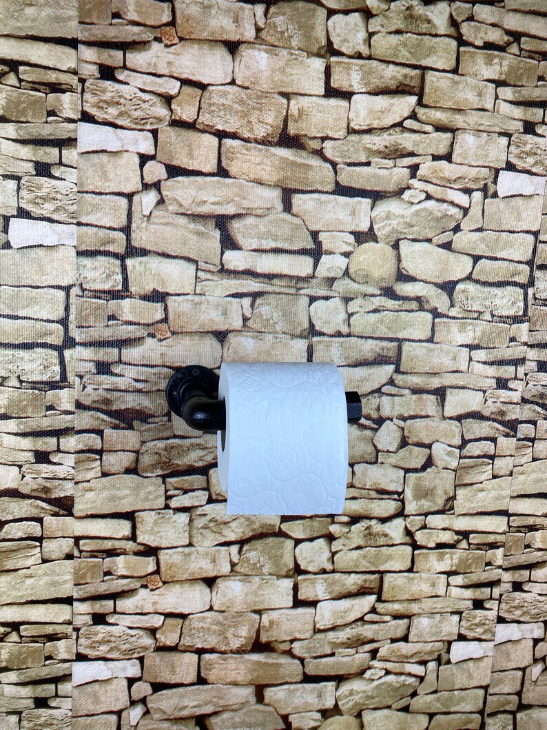 Industrial Pipe Toilet Paper, Custom Size Toilet Paper Hanger, Hand