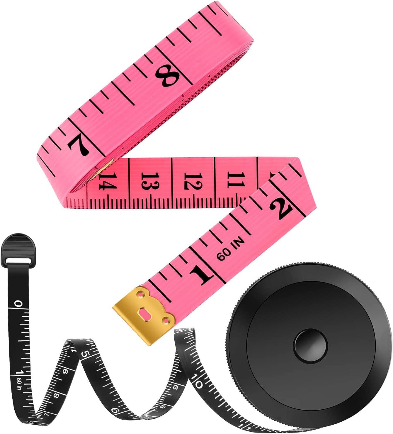 Soft Measuring Tape, Sewing, Seamstress, 60inch, Measuring Tape Body, Bra,  Waist, Head, Cloth, Knitting, Flexible Ruler, Weight Loss, Dual
