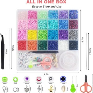 Waistbeads Serenity Box - Best Deluxe DIY Complete 12-Strand Tie-on  Waistbeads Kit with Tools and Accessories String - Feed your Passion, Fuel  Your