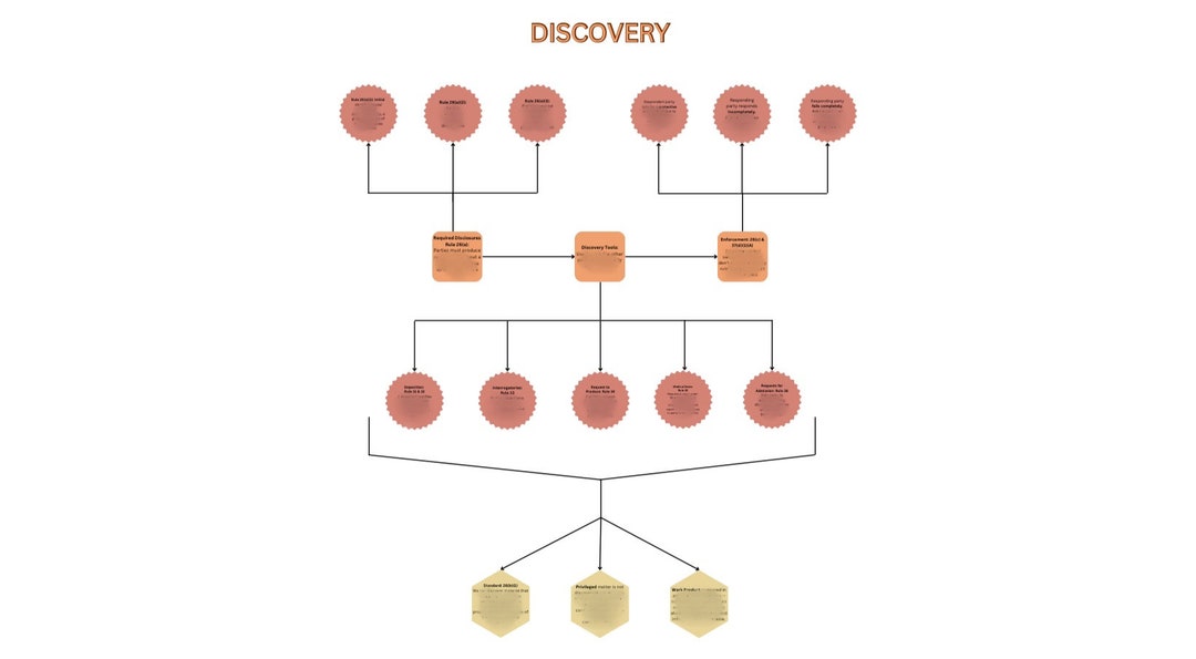 Civil Procedure Discovery Flowchart - Etsy