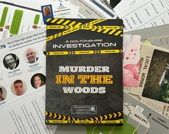 Murder in the Woods Case File Game