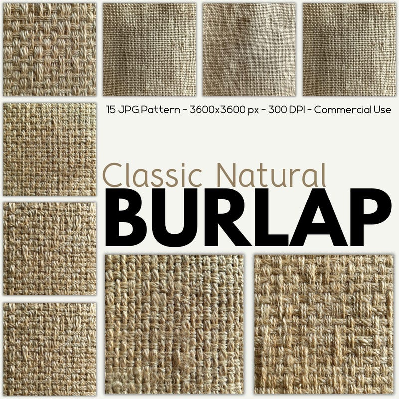 Printed Burlap Fabric - Etsy