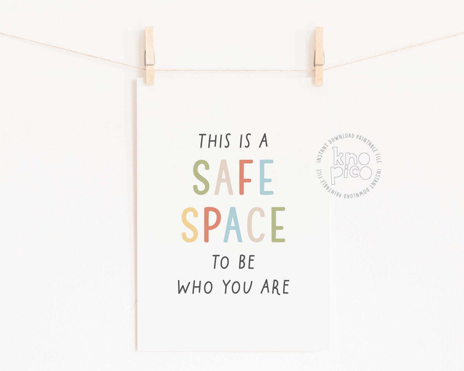 Safe Space Therapy Posters | Digital Art for School Psychologists ...