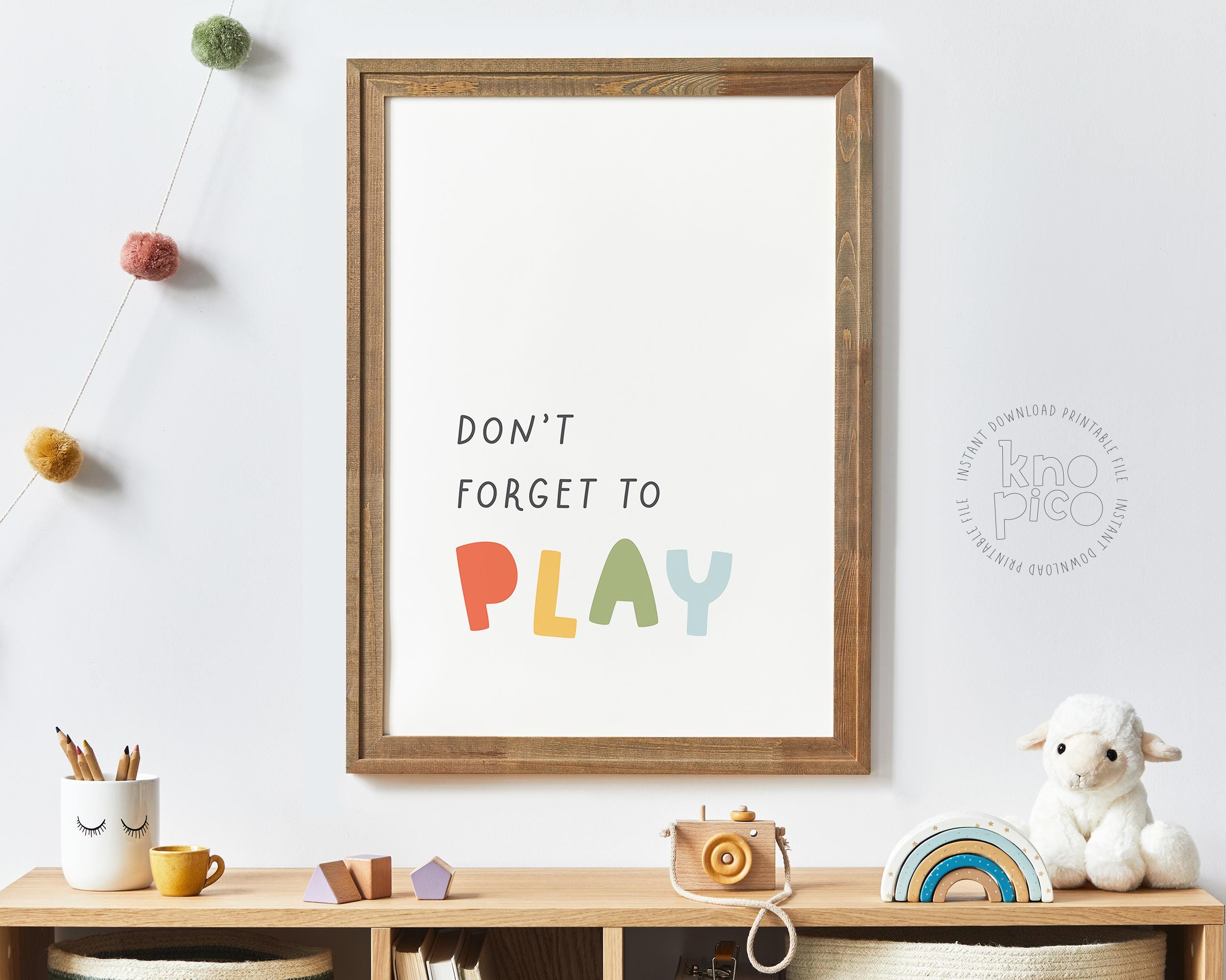 Poster Su Tela Per Cameretta: Decorazione Murale Videogiochi Per Stanza Ragazzi, Quadro Colorato Con Cornice 20x25 Cm, Cartello Per Sala Giochi E Camera Da Letto
