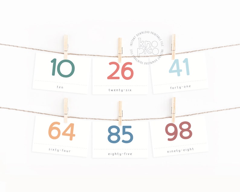 The Ultimate Set of 100 Flashcards to Help Your Child Master Counting ...