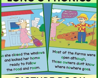 Long O Phonics Storybook – Spelling & Reading, Homeschool (eBook and Printable PDF)