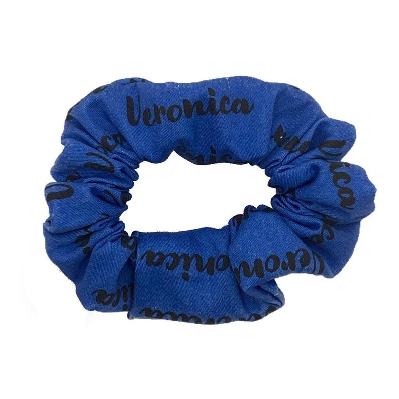 Heather, Heather, Heather and Veronica - Heathers inspired Scrunchies Veronica Sawyer - Blue