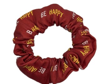 Be Happy Scrunchie - Inspired by Two Strangers (Carry A Cake Across New York)