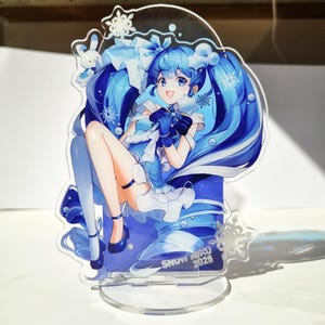 Snow Miku 2025 Acrylic Standee | Vocaloid Hatsune Miku