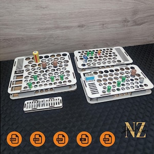 デジタルファイルセット バッテリーホルダー レーザーカットファイル cdr dxf svg eps ai