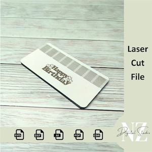 Projeto de porta-dinheiro cortado a laser para corte a laser, arquivos digitais cdr dxf ai svg pdf arquivos glowforge, arquivo a laser