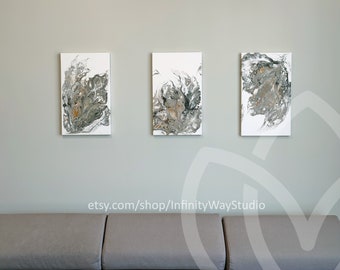 Abstract Triptych