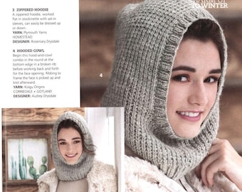 Magazyn Knit Simple Zima 2019: 30 robótek na drutach, ziemiste otulacze