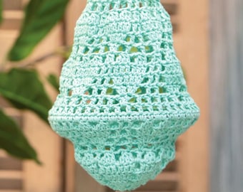 Fun Crochet Magazine, Crochet Pattern Chandelier Madelon, Crochet Pattern Headband, Crochet Tutorial Boho Summer Lampions, crochet scarf