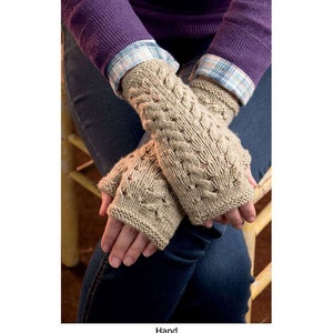 Gloves pattern, hat patterns, socks pattern, scarf pattern, top pattern, Fresh Knitted Accessories, Fingerless gloves for women