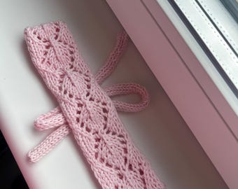 Knitting Pattern Cotton Headband PDF
