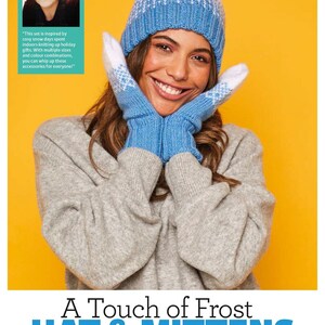 knit vest pattern, hat pattern, Knit Magazine, knit scarf, knit sweater, mittens pattern, gloves knit, sweater knit, knit socks