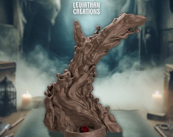 Magical Tree of Bodies Dice Tower STL File - Instant Download for D&D and RPG Players