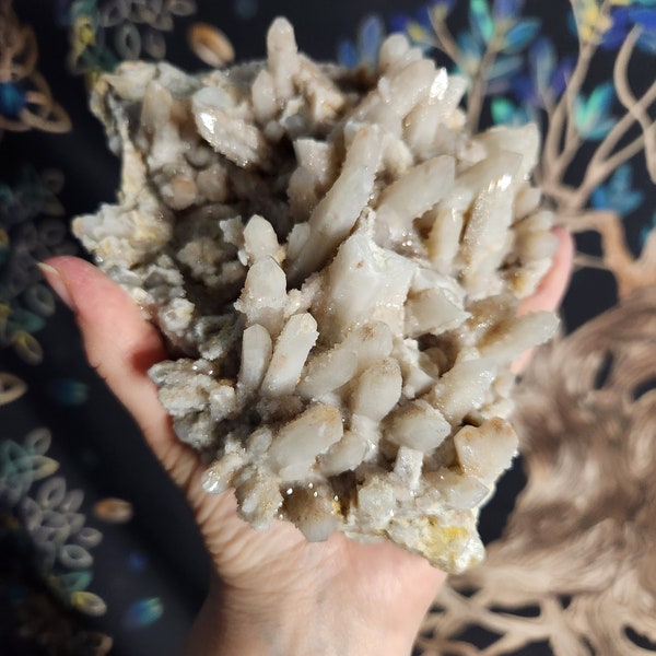Stunning Extra Large Witches Fingers/Fairy Quartz Cluster Statement Piece