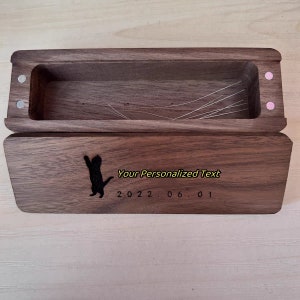 Personalized Pet Fur Keepsake Box| Custom Wooden Pet Hair Memorial Box| Pet Teeth/Cat Whiskers Keepsake| Pet Memorial Gift|Loss of Pet Gifts