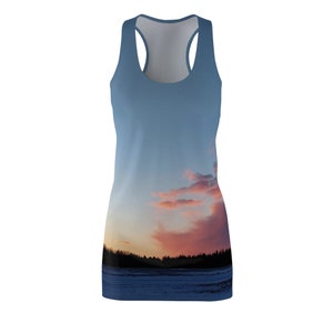Women&#39;s Cut & Sew Racerback Dress (AOP)