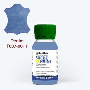 Suede re: Paint for Suede Sneakers, Denim