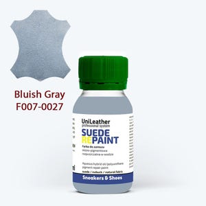 Suede re: Paint for Suede Sneakers, Bluish Gray