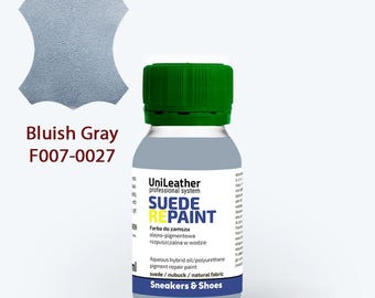 Suede re: Paint for Suede Sneakers, Bluish Gray