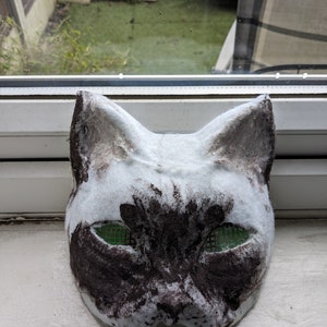 Custom Painted Cat Masks 