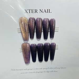 Appuyez sur les ongles