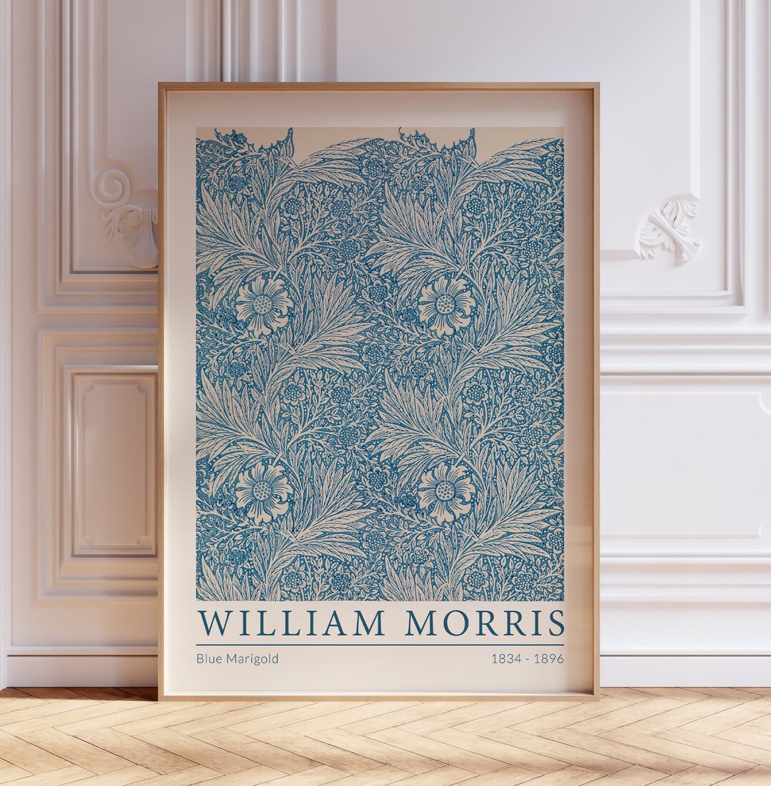 William Morris Vintage Art Poster, Gallery Quality Print, Floral Print ...