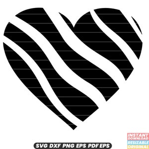 Herz SVG Liebe Romantik Zuneigung Symbol Valentinstag Romantik Leidenschaft DXF PNG Schnittdatei #1