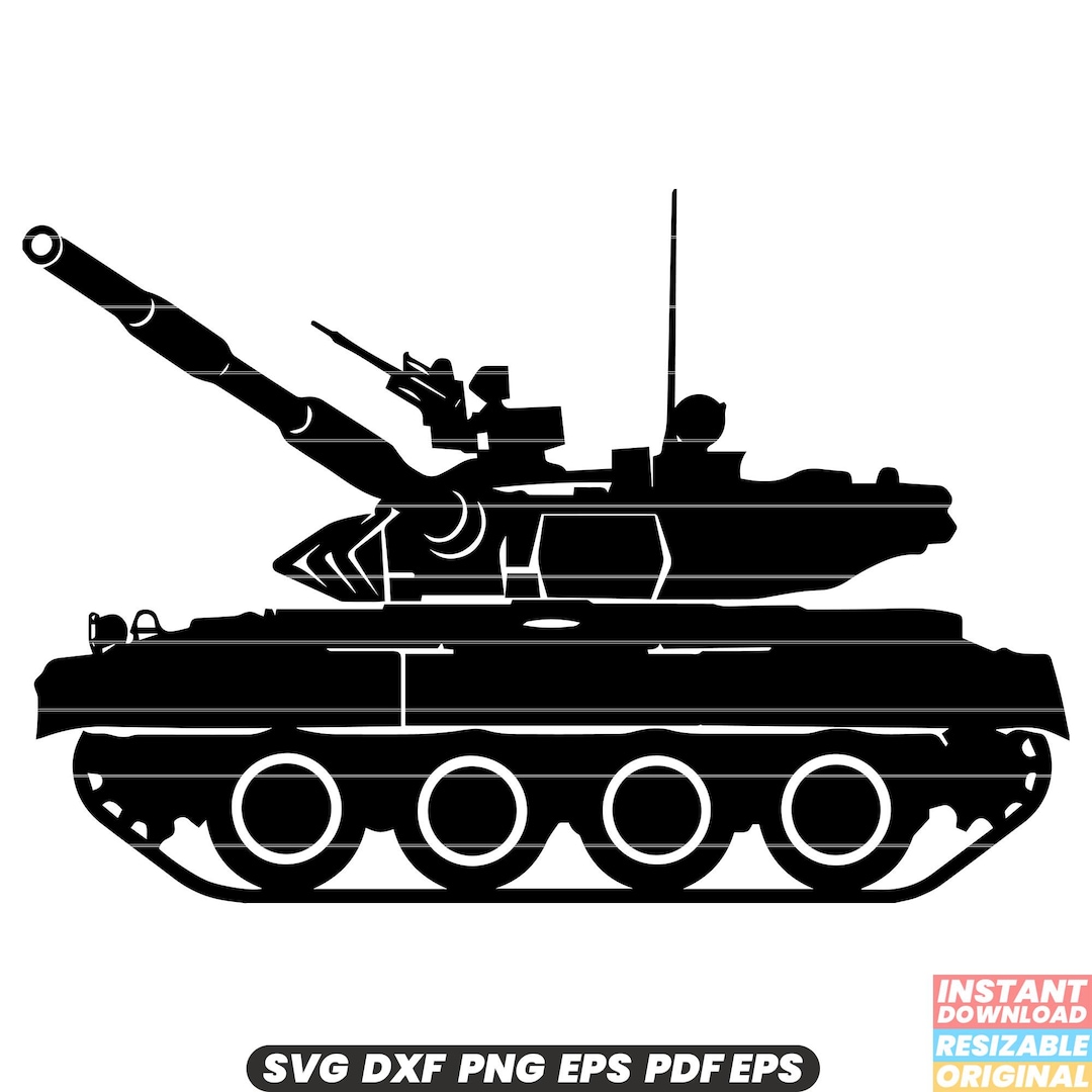 Army Tank Svg, Army Tank Dxf, Army Tank Png, Army Tank Cut File, Army ...