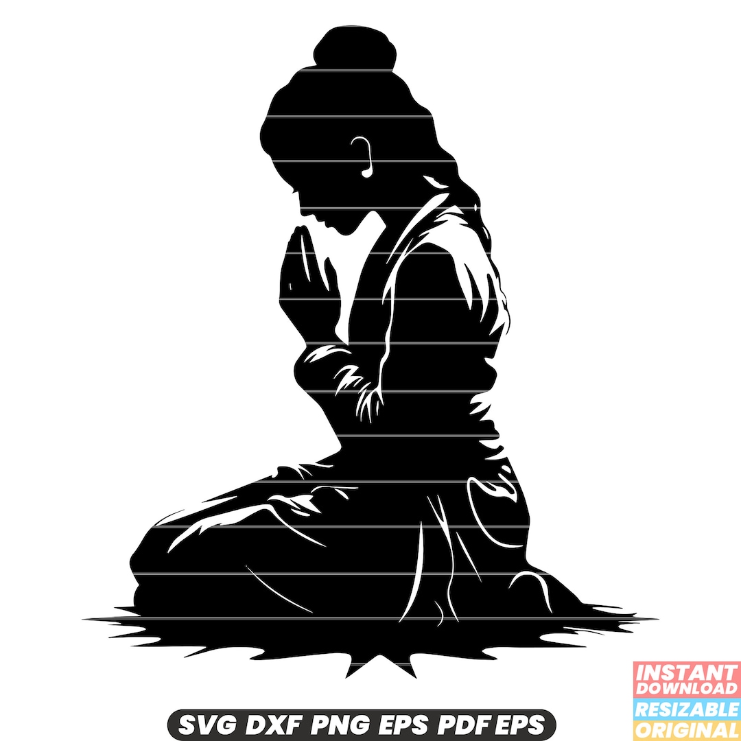 Woman Kneeling And Praying Faith Religion Worship Spiritual Devotion woman-kneeling-and-praying-faith-religion-worship-spiritual-devotion
