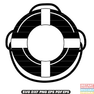 Lifeguard Beach Pool Safety Rescue Baywatch Patrol Swimmer Emergency Cpr First Aid Vigilant Watchful SVG DXF PNG Cut File