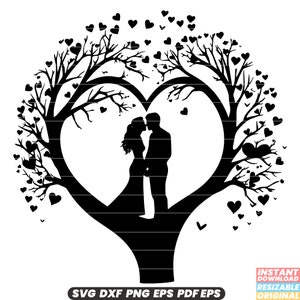Matrimonio Boda Amor Compromiso Relación Unión Asociación Pareja Esposo Esposa Ceremonia Votos Celebración Romance SVG DXF PNG Archivo de corte