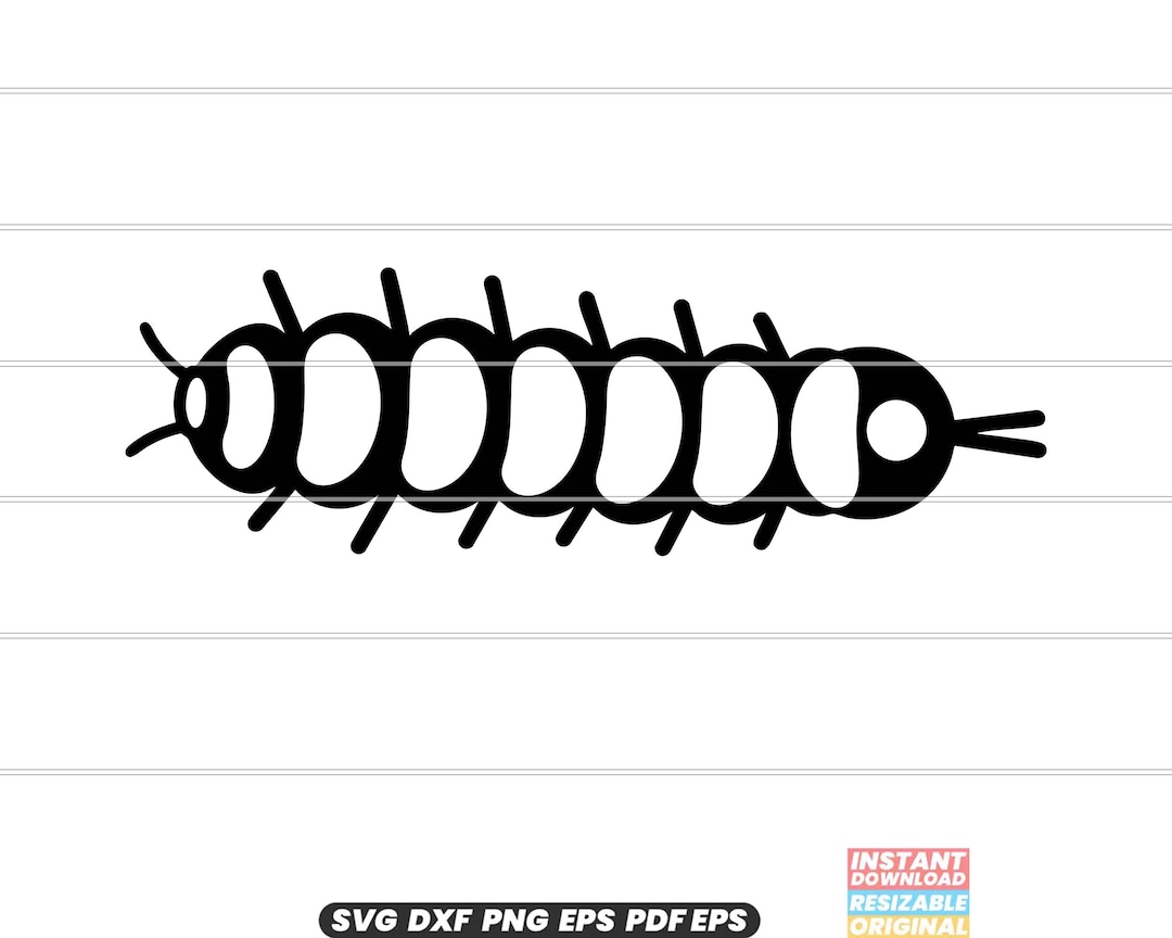 Caterpillar Svg, Caterpillar Dxf, Caterpillar Png, Caterpillar Cut File