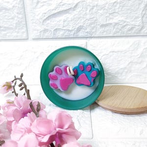 Paws Wax Melts Candle | Scented Soy Candle | dog paw candle | Dog Lover&#39;s Gift | Animal Lovers | Cat Lovers Candle | Cute Funny Candle
