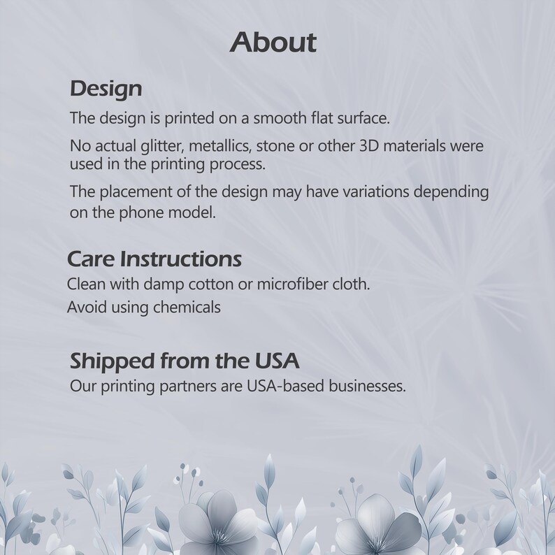 Puede incluir: Imagen con texto sobre el dise&ntilde;o del producto y las instrucciones de cuidado. El dise&ntilde;o est&aacute; impreso en una superficie lisa y plana. Limpiar con un pa&ntilde;o h&uacute;medo de algod&oacute;n o microfibra. Evitar el uso de productos qu&iacute;micos. Enviado desde EE. UU.