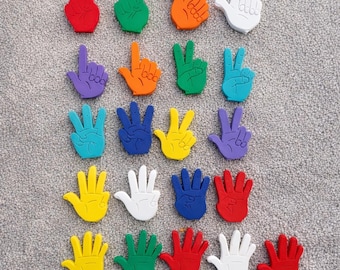 Finger counting counters