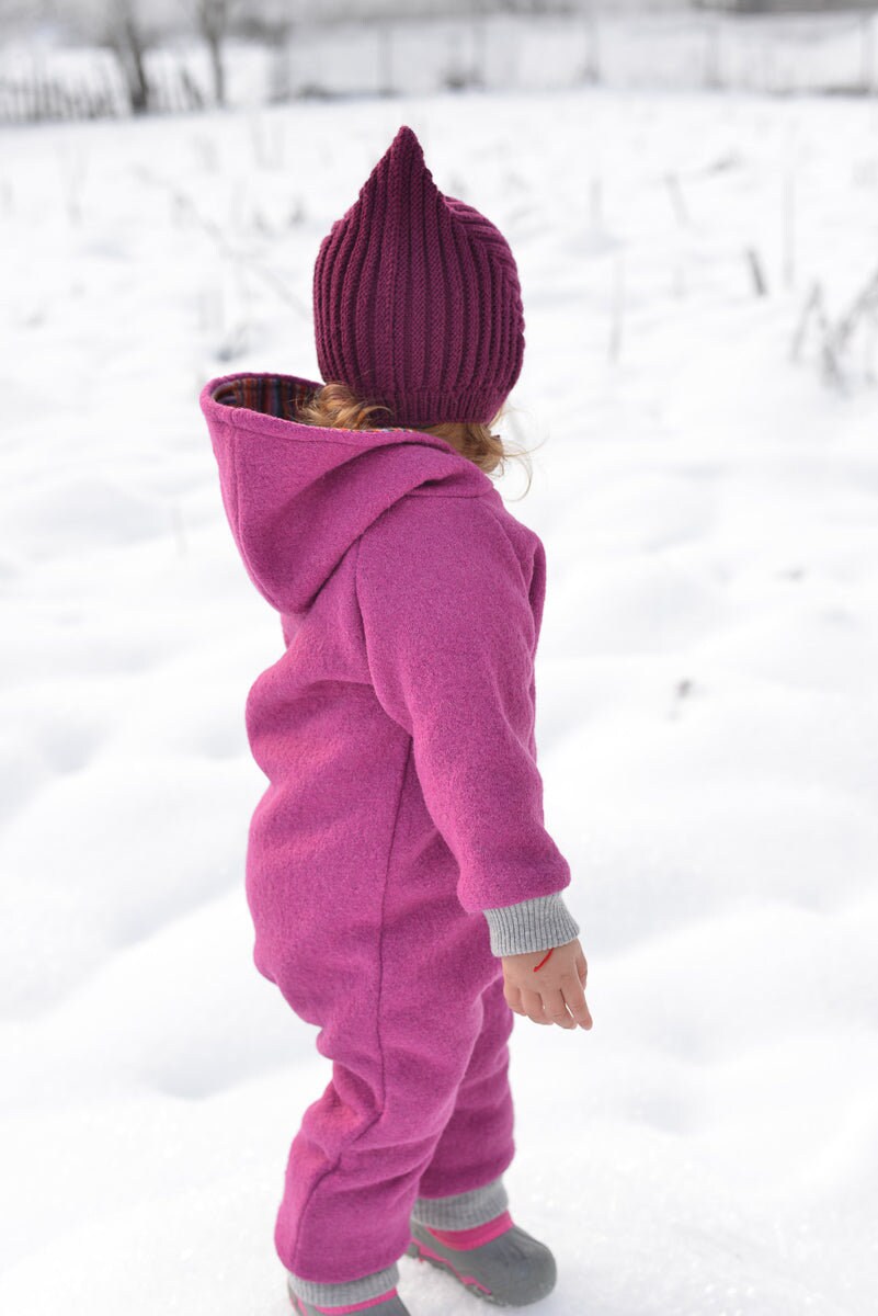Produktbild von Baby Schlafanzug Tier COOKY.D Baby Overall Winter - Kuscheliger Tier- Strampler Mit Kapuze Für 3-36 Monate Tier Kapuze Strampler