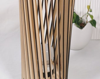 Table lamp / wooden lamp / modern lamp / gift / wedding